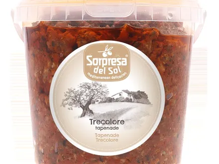 Sorpresa del Sol Trecolore tapenade