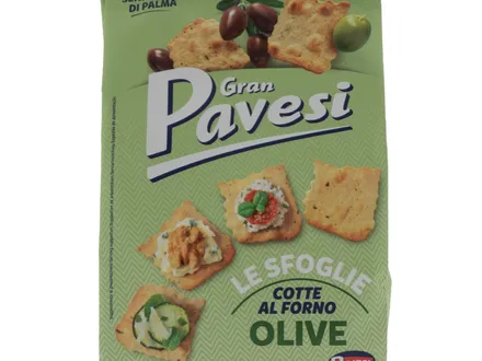 Bladerdeegcrackers olijf (Gran Pavesi)