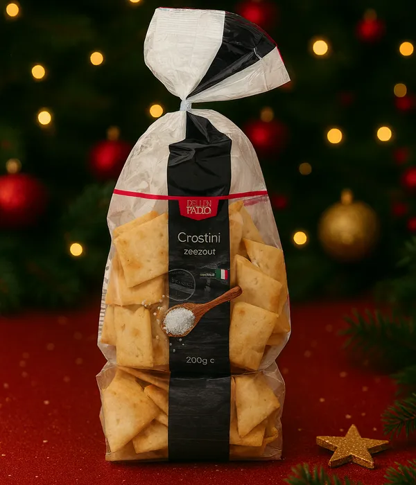 Crostini met zeezout