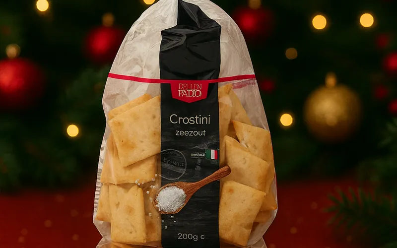 Crostini met zeezout