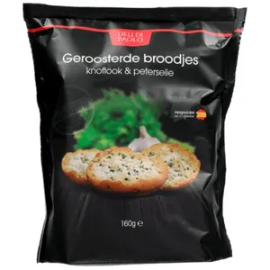 Deli Di Paolo geroosterde knoflookbroodjes