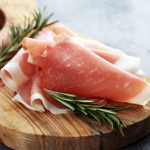 Italiaanse gedroogde ham