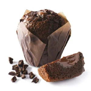 Muffin triple chocolade (Beldessert)