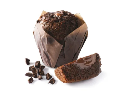 Muffin triple chocolade (Beldessert)
