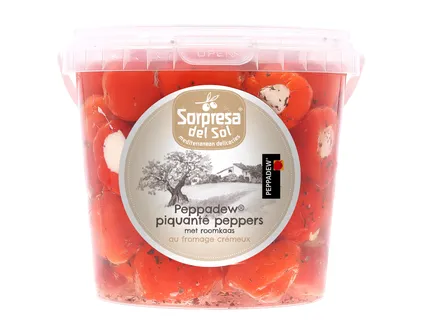 Peppadew® pikant peppers met roomkaas